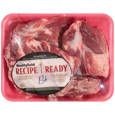 Smithfield Pork Neck Bones, 23 Pound.