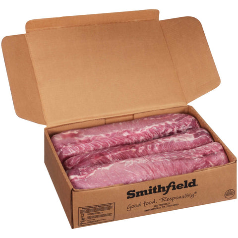 Smithfield Boneless Lip Off Pork Loin -- 6 per case.
