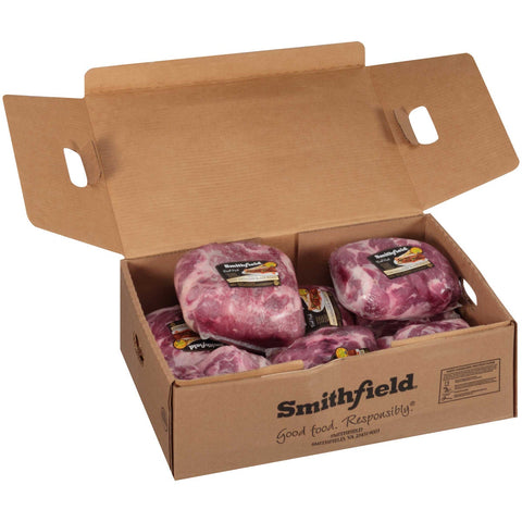Smithfield Bone-in Shoulder Pork Butt, 8 Pound -- 8 per case