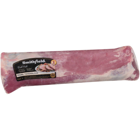 Smithfield Boneless Fresh Pork Tenderloin, 19.8 Pound.