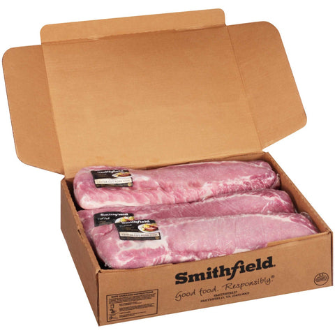 Smithfield Boneless Full Center Pork Loin, 10.5 Pound -- 6 per case