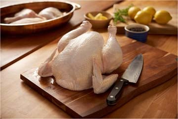 Harvestland Organic Whole Chicken without Giblets, 5 Pound -- 6 per case.