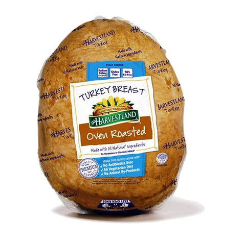 Harvestland Oven Roasted Turkey Breast, 6.5 Pound -- 2 per case.