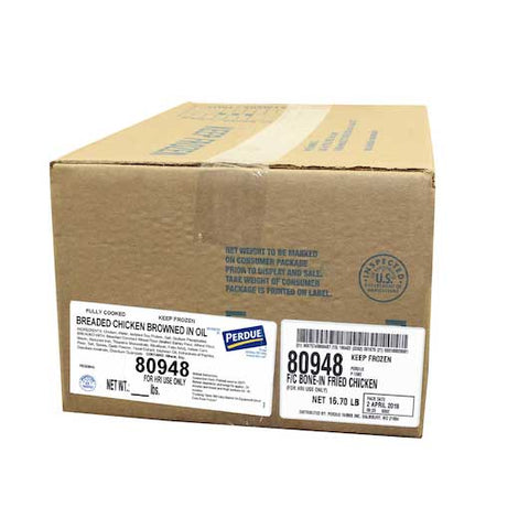 Perdue Fully Cooked Bone In Fried Chicken, 16 Pound