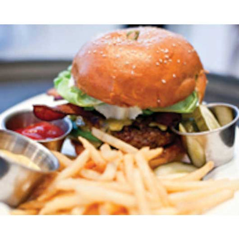 Cargill Beef Patty with Soy, 6 Ounce -- 53 per case