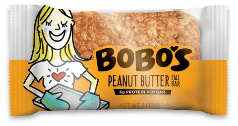 Bobos Oat Bars All Natural Peanut Butter Oat Bar, 3 Ounce -- 12 per case.