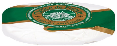 Alouette Delice de France Plain Grande Camembert Cheese, 4.4 Pound -- 2 per case
