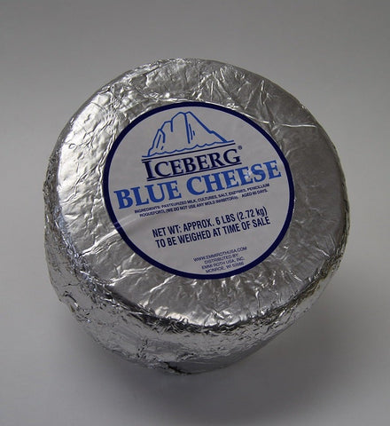 Iceberg Blue Cheese, 6 Pound -- 2 per case.