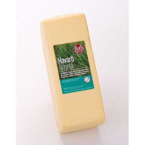 Roth Kase Ostenborg Plain Havarti Loaf, 10 Pound