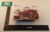 Broadleaf Wagyu Beef New York Strip Center Cut Steak, 12 Ounce -- 12 per case