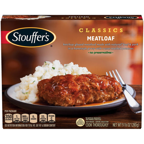 Nestle Stouffers Entree Meatloaf, 9.78 Ounce -- 12 per case.