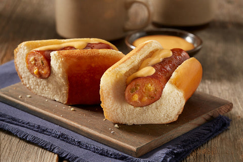 Johnsonville Beddar with Cheddar Brat, 14 Ounce -- 10 per case.