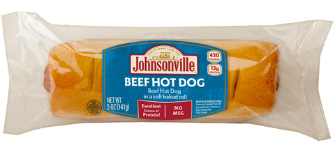 Johnsonville® HOTDOG BEEF IN SOFT ROLL