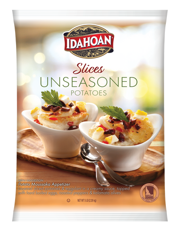 Idahoan® SLICES Unseasoned Potatoes, 4/5 lb. bags