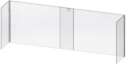Cal Mil Expandable Guard, 48-93 inch.