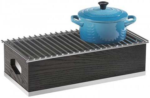 Cal Mil Dark Cinderwood Chafer Alternative, 19.75 x 10 x 5.5 inch.