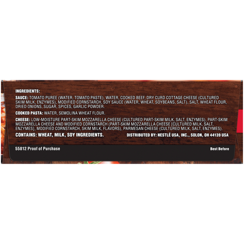 Stouffers Lasagna with Meat Sauce Entree, 19 Ounce -- 12 per case.