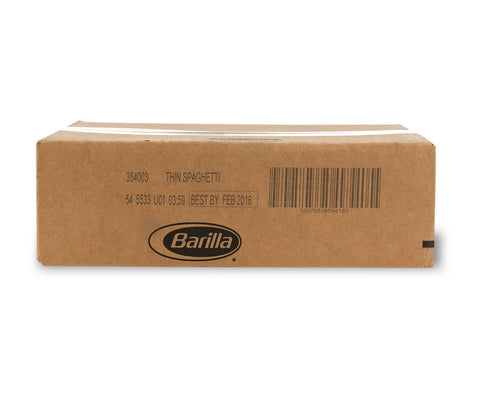Barilla Thin Spaghetti Pasta,10 Pound -- 2 per case