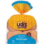 Udis Classic Hamburger Bun, 10.4 Ounce -- 8 per case.
