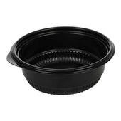 Anchor Packaging Incredi-Bowl Black Polypropylene Round Bowl, 8 Ounce -- 500 per case