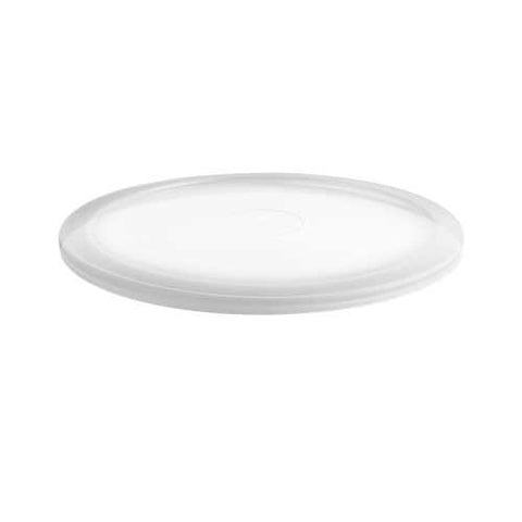 Anchor Packaging MicroLite Clear Polypropylene Injection Molded NoSlot Round Container Lid Only -- 500 per case