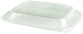 Anchor Packaging MicroRaves Wave Clear Rectangle RPET Dome Lid Only -- 756 per case