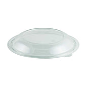 Anchor Packaging Crystal Classics Clear Round PET Bowl Lid Only, 25.659 x 17.222 x 11.756 inch -- 300 per case