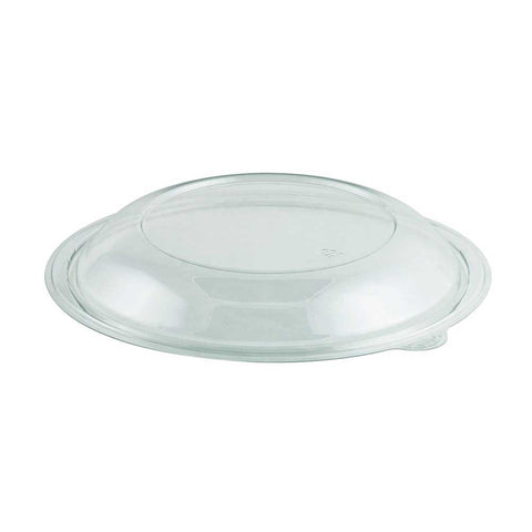 Anchor Packaging Crystal Classics Clear Round PET Bowl Lid Only, 25.659 x 17.222 x 11.756 inch -- 300 per case