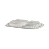 Anchor Packaging MicroRaves Polyethylene Terephthalate 3-Compartment Vented Dome Lid for M700 Platter -- 250 per case