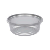 Anchor Packaging MicroLite Polypropylene Microwavable Clear Deli Container with Lid Combo, 8 Ounce Capacity -- 250 per case