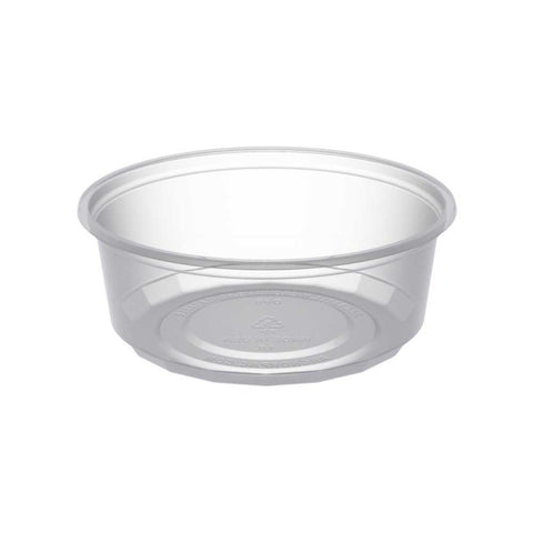 Anchor Packaging MicroLite Polypropylene Microwavable Clear Deli Cup with Lid, 8 Ounce Capacity -- 500 per case