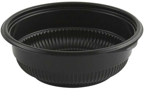 Anchor Packaging Incredi Bowl Black Polypropylene Round Soup Bowl, 12 Ounce Capacity -- 250 per case