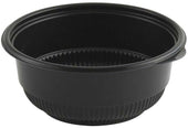 Anchor Packaging Incredi Bowl Black Polypropylene Round Soup Bowl, 20 Ounce Capacity -- 250 per case