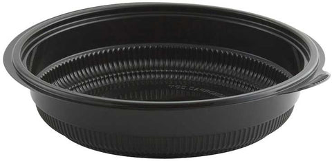 Anchor Packaging Incredi Bowl Black Polypropylene Round Bowl, 32 Ounce Capacity -- 150 per case