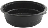 Anchor Packaging Incredi Bowl Black Polypropylene Bowl, 48 Ounce Capacity -- 150 per case