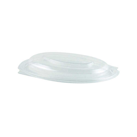 Anchor Packaging MicroRaves Clear PET Oval Lid Only -- 250 per case