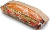 Bagcraft Dubl View To Go Natural Deli Bag, 4.25 x 2.75 x 16.5 inch -- 500 per case