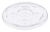 Dart Solo Ultra Clear Straw Slot Lid Only -- 1000 per case