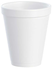 Dart Container J Cup Expanded Polystyrene Foam Insulated Cup, 10 Ounce -- 1000 per case