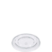 Solo PET Clear No Slot Lid for Plastic Cup -- 2500 per case