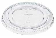 Solo Ultra Clear Straw Slotted PET Lid Only -- 1000 per case
