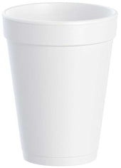 Dart Container J Cup White Expanded Polystyrene Foam Insulated Cup, 14 Ounce -- 1000 per case