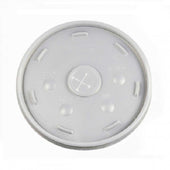 Dart Container Expanded Polystyrene Foam Round Translucent Slot Lid Only -- 500 per case