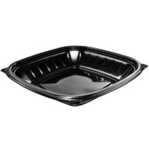 Dart PresentaBowls Pro Black Polypropylene Square Bowl, 24 Ounce Capacity -- 252 per case