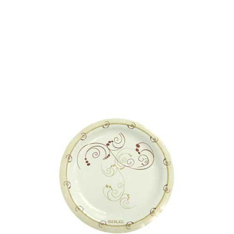Solo White Symphony Paper Plate -- 1000 per case