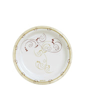 Solo White Symphony Paper Plate, 8.5 x 8.5 x 0.7 inch -- 500 per case