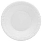 Dart Quiet Classic White Laminated Foam Bowl, 3 1/2 to 4 Ounce - 125 count per pack -- 8 packs per case