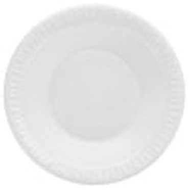Dart Quiet Classic White Laminated Foam Bowl, 3 1/2 to 4 Ounce - 125 count per pack -- 8 packs per case