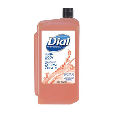 Dial Orange Body and Hair Shampoo, 1 Liter -- 8 per case