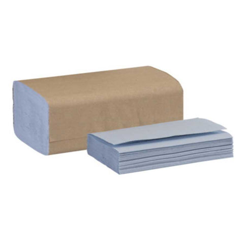 Essity Tork Windshield 2 Ply Blue Folded Paper Towel -- 16 per case